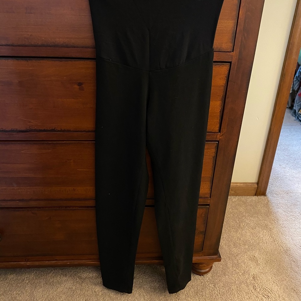 3 pairs Solid Black Leggings